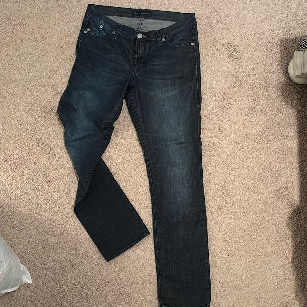 Rock and Republic Berlin jeans. Size 14.